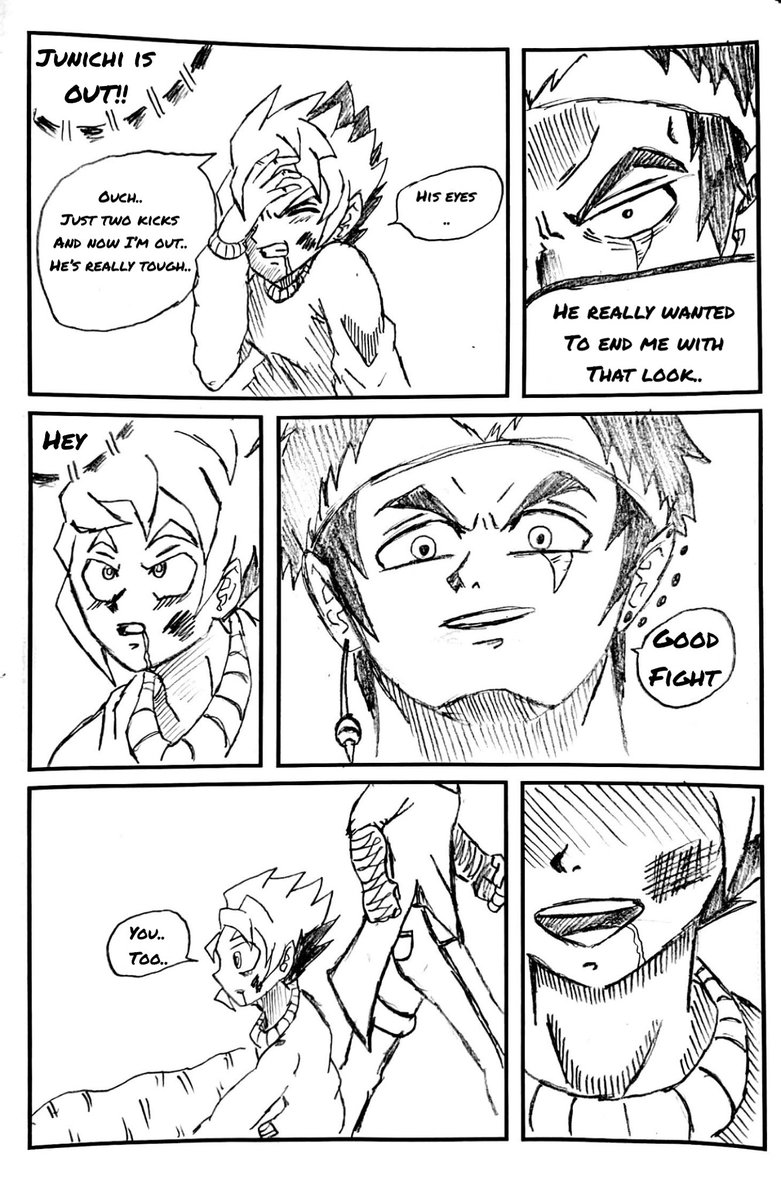 FirstChampManga's tweet photo. Chapter 10: Victory! https://t.co/RKQ2m0G4Ca