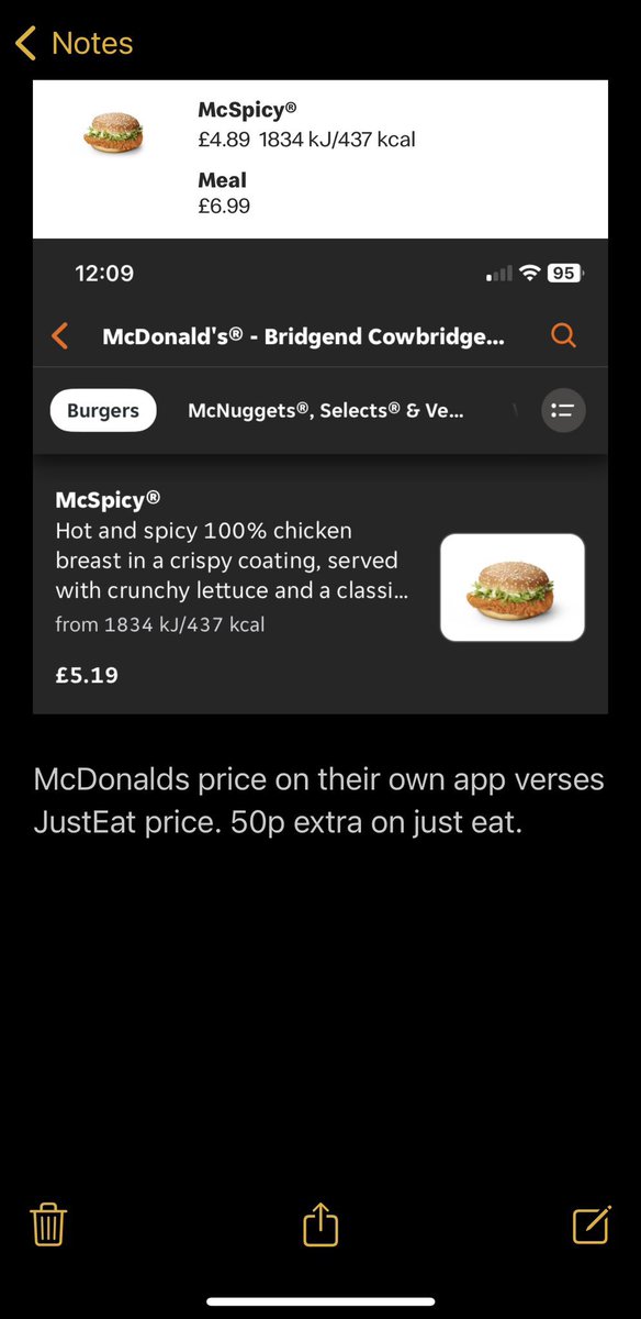 mush_oi's tweet photo. So #JustEat are you giving us the promise of low prices? #PricePromise it’s #CorporateGreed and is wrong. Please explain why this happens. @MartinSLewis #MartinSLewis @BBCWatchdog @BBCXRay #BBCWatchdog #BBCXRay @MoneySavingExp @JustEatUK https://t.co/BclBGI91Pl