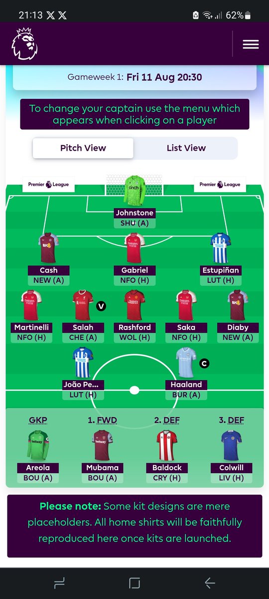 NerdsFpl_Timo's tweet photo. @FPLWinning Here is a draft with salah https://t.co/VNkd8qNS1i