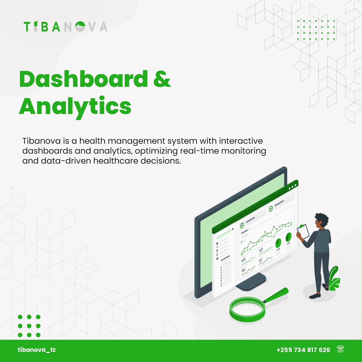 Tibanova is a health management system with interactive dashboards and analytics, optimizing real-time monitoring and data-driven healthcare decisions.
#healthcare #healthcareanalytics #medical #medicalclinic #healthclinic #tibanova #truebitstech #medicalknowledge #medicalskills