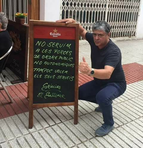Lluisgjf's tweet photo. 🚨📸
Foto del dia.

Títol:
"No hi han croquetes"

La millor restricció!!!
El Galliner - Calella.
2.017👍 https://t.co/h43qWUJmfU