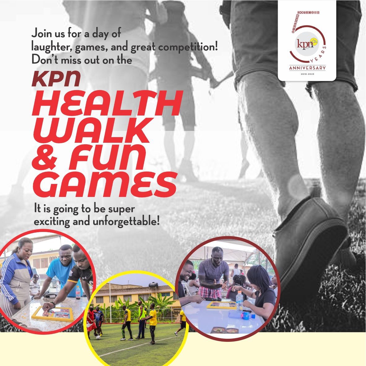 KwahuNetwork's tweet photo. KPN HEALTH WALK AND FUN GAMES
We’re going to have a great time! Super exciting and unforgettable!
🏃🏾♀️⚽️🃏🎲♟️🏓👟🎾
#kpn #KPN@5 #family #hak2hak #kwahu https://t.co/kQYBpTHVMa