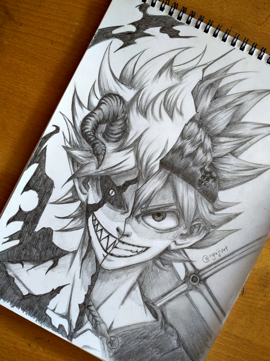 rojidraw's tweet photo. ASTA LIEBE of BLACK CLOVER
#art #draw #drawing #artist #illustration #pencilart #fyp #sketch #manga #anime #mangaart #animeart #shading #asta #liebe #astaliebe #demonasta #blackclover #traditionalart #ArtofX #ArtOfTheDay #foryou https://t.co/rAbABcqXj3