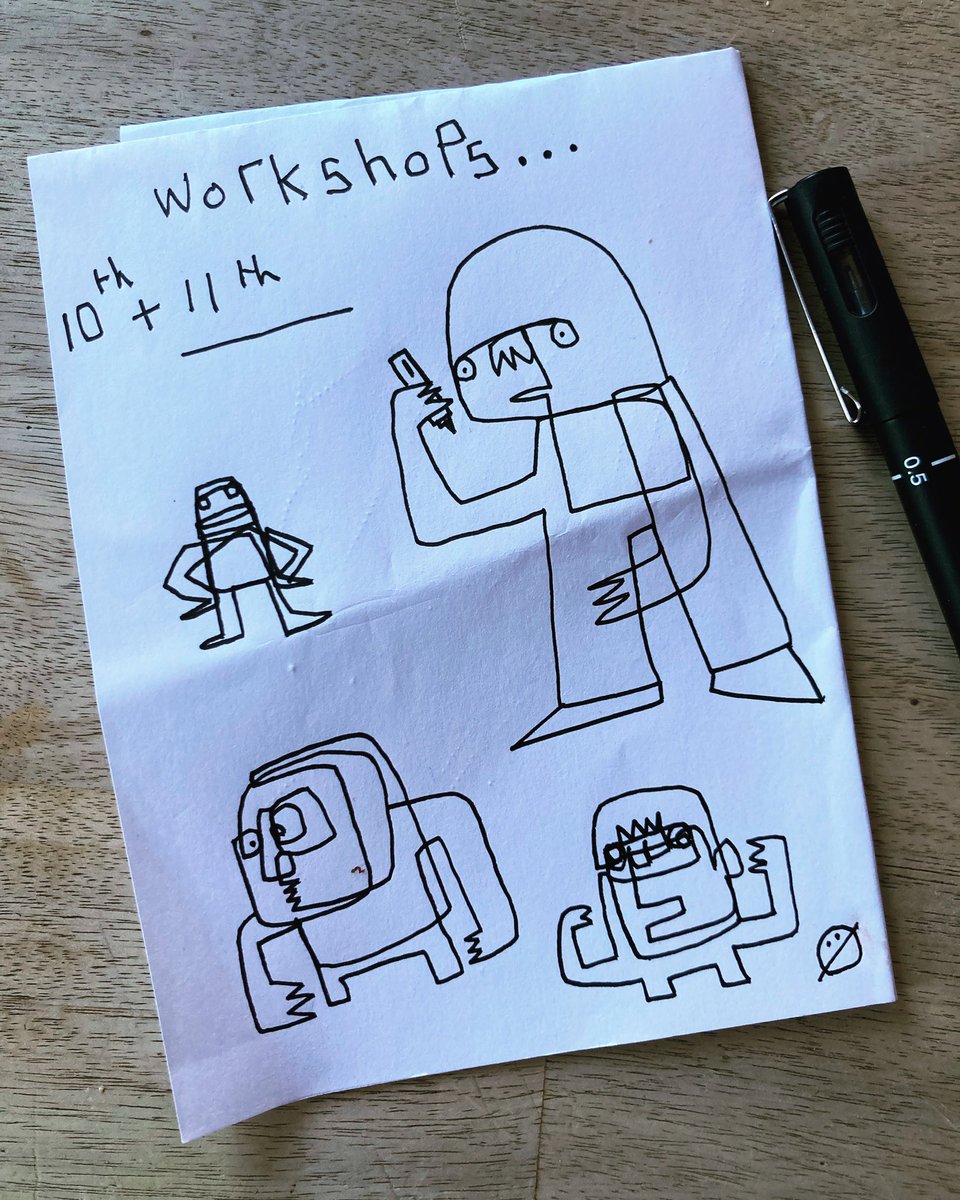 davidsdoodles's tweet photo. #preparation for two very exciting back to back workshops ✍️ #doodles #drawing #illustration https://t.co/Vnyus5IFlo
