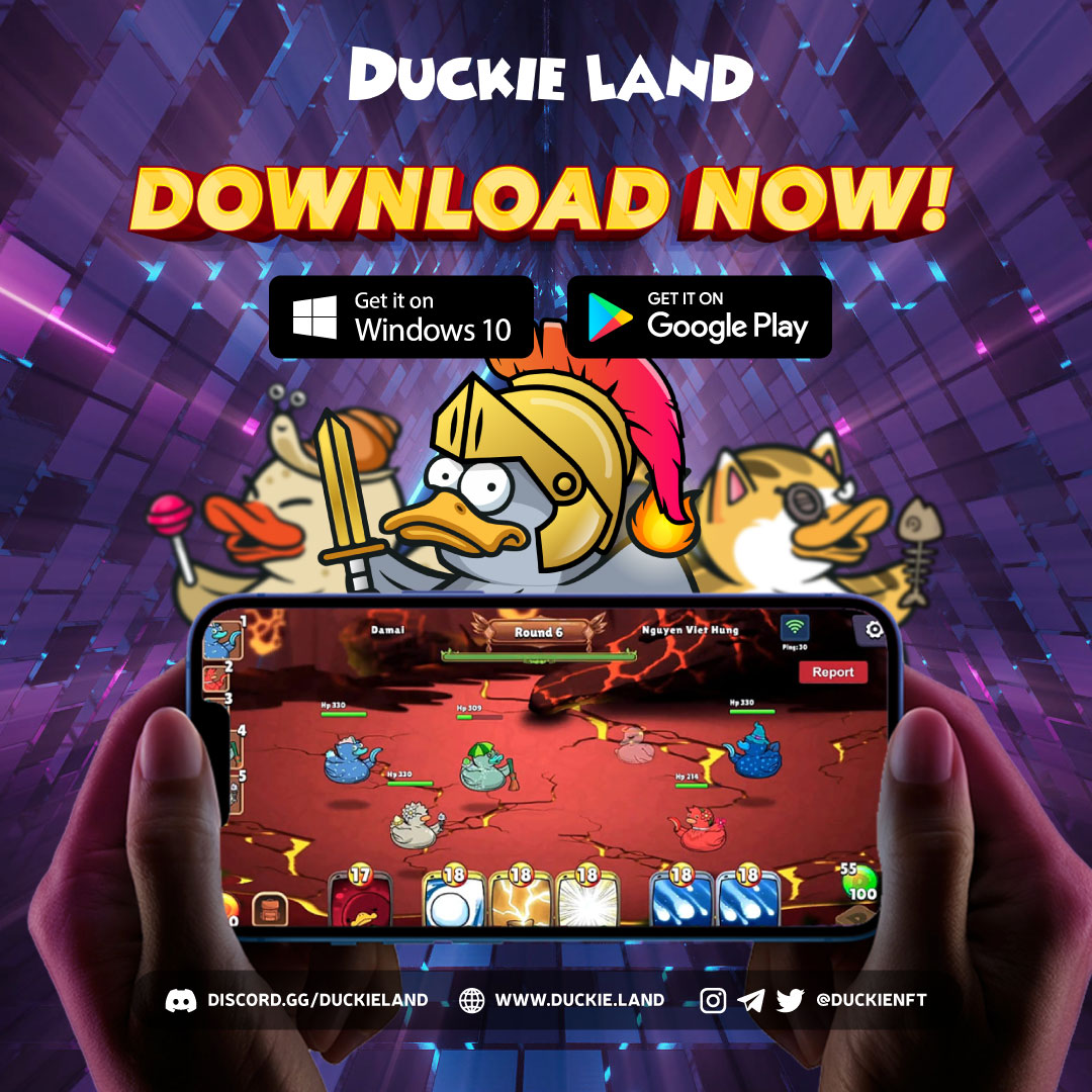 The time we have been waiting for has finally arrived! Duckie Land is available on Playstore and PC, download now and get up to10 times free chance to own your Legendary Duckie !! #DuckieLand