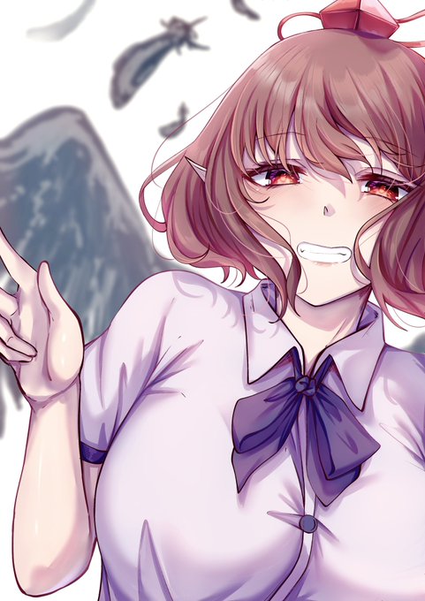 落書き射命丸
 #東方Project 