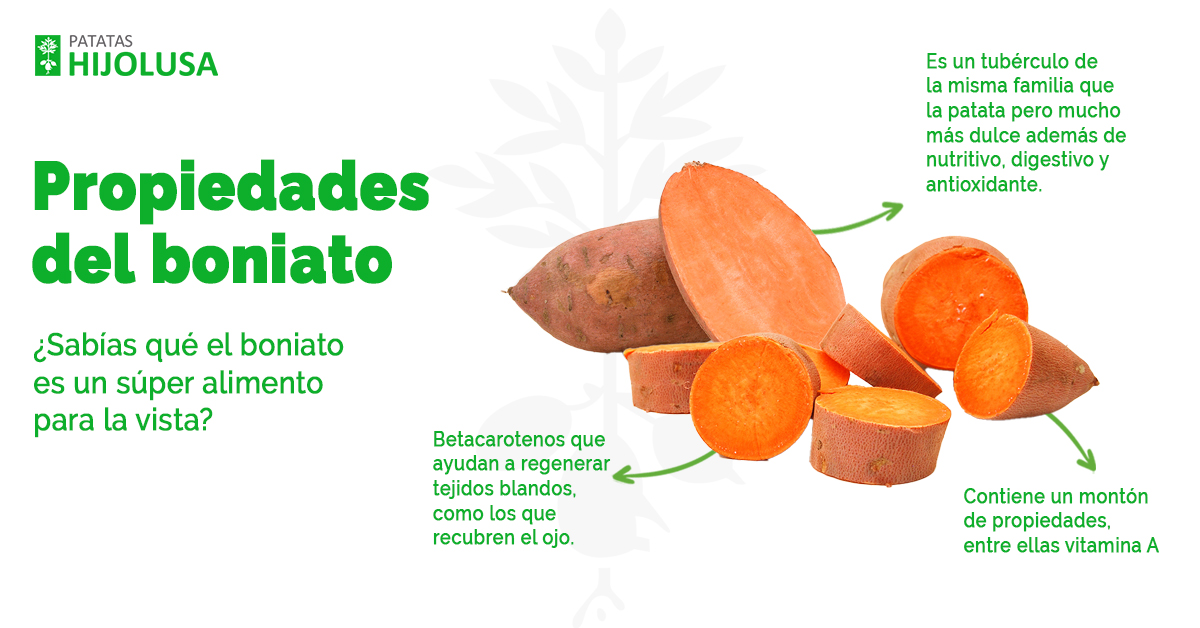 hijolusa's tweet photo. ¡El boniato es un súper alimento para la vista!
Contiene vitaminas A y betacarotenos que ayudan a regenerar tejidos blandos, como los que recubren el ojo.
¡No te olvides de incluir #SweetPAT en tu alimentación!
#PatatasHijolusa #comidareal #Boniatos #realfood https://t.co/SIkJnvm1uE