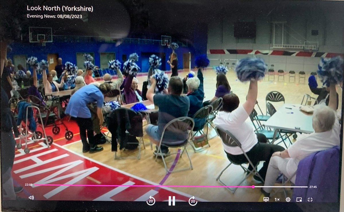 Last night we were on @BBCLookNorth showcasing the Motion Community Games at The English Institute of Sport, @SheffCityTrust. 

Thank you to everyone that joined us and made it a truly special day! #Sheffieldissuper

@sheffcare @BethParsons91