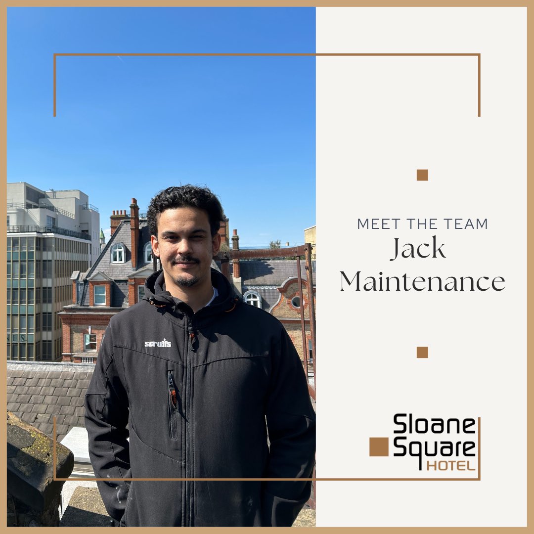 Meet Jack a key member of our maintenance team.

🛠️ Behind the scenes, he works tirelessly to ensure your comfort and safety throughout your stay. From fixing electrical faults to maintaining pristine facilities, our unsung heroes make your experience seamless.