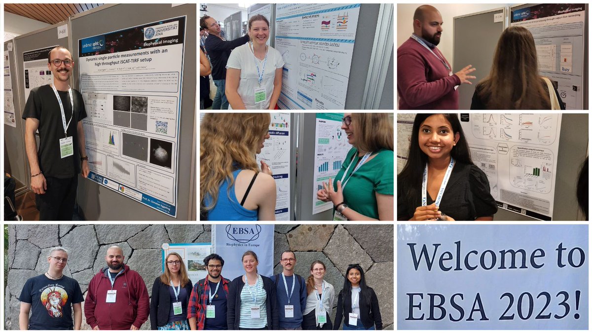 Our colleagues from our Department Biophysical Imaging who had the pleasure to be part of the EBSA conference last week, have returned well from Stockholm and brought back a particularly nice memory: the student EBSA poster award from our PhD Giovanni De Angelis! Congratulations!