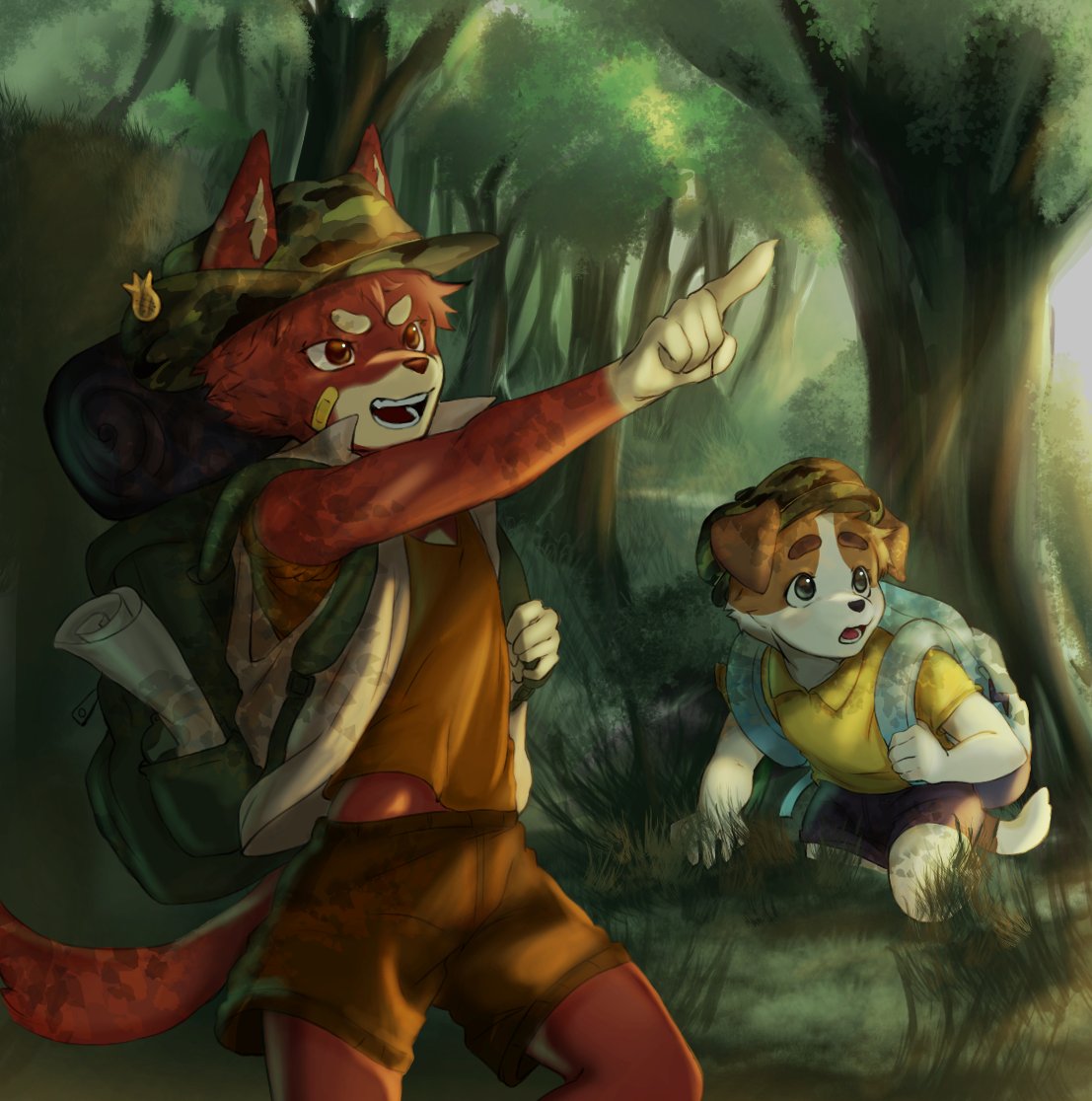LovelyLylyArts's tweet photo. #fanart #JackRussell #RustyBluey #artwork #digitalart #jackAndRusty #JackRusty #blueyfanart #furryart Hi Hi!! I'm back hehe I hope you guys like my new artwork of the super cute Jack and Rusty! 🩷🥹💖💓✨🤭 https://t.co/yoCtzhmogy