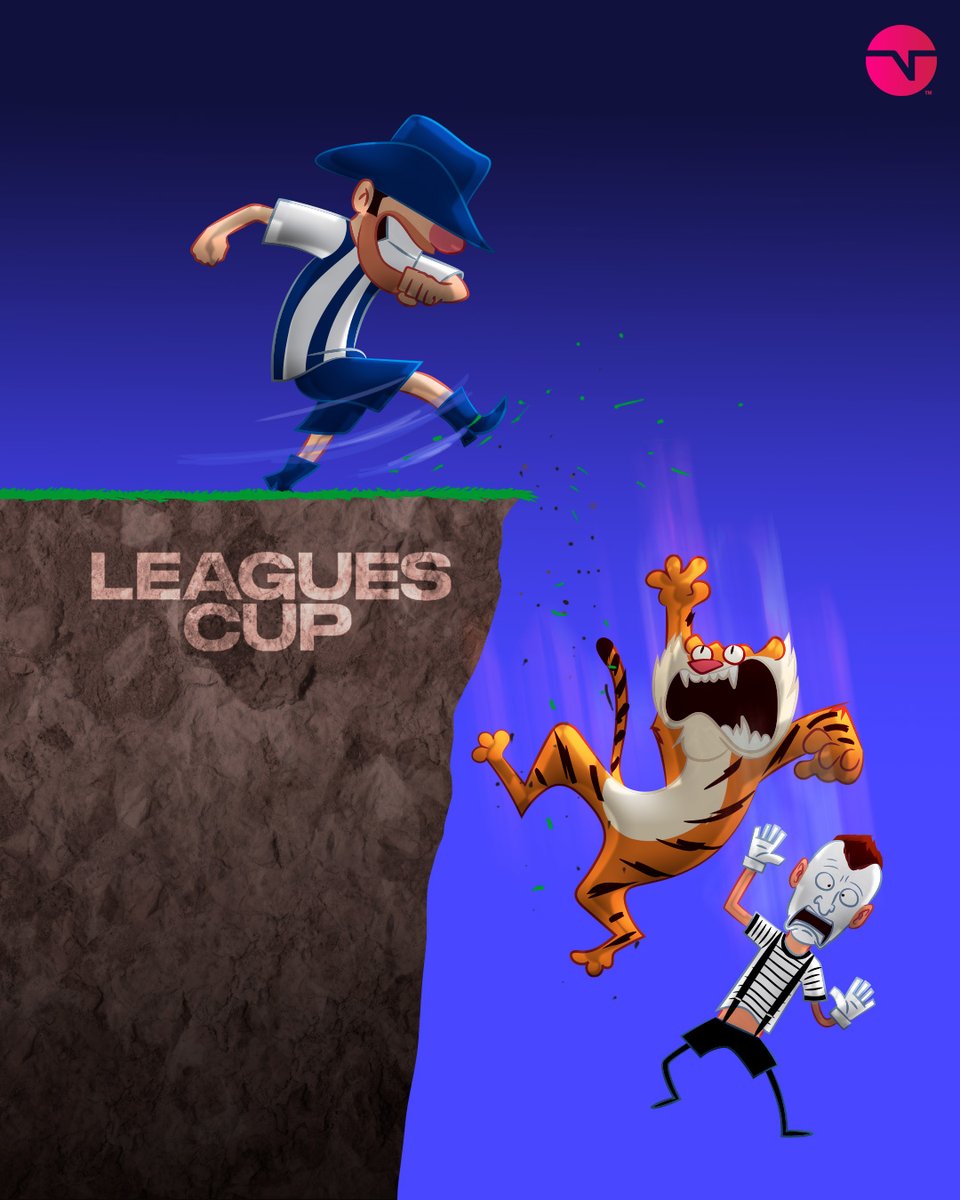 tntsportsmex's tweet image. ¡La Pandilla dio el golpe de autoridad! 😮‍💨

@Rayados aprovechó un penal en el cierre del partido para lanzar a los Tigres al abismo de los eliminados de la @LeaguesCup. 👋

¡Esta vez ni el mimo los salvó! 🫣