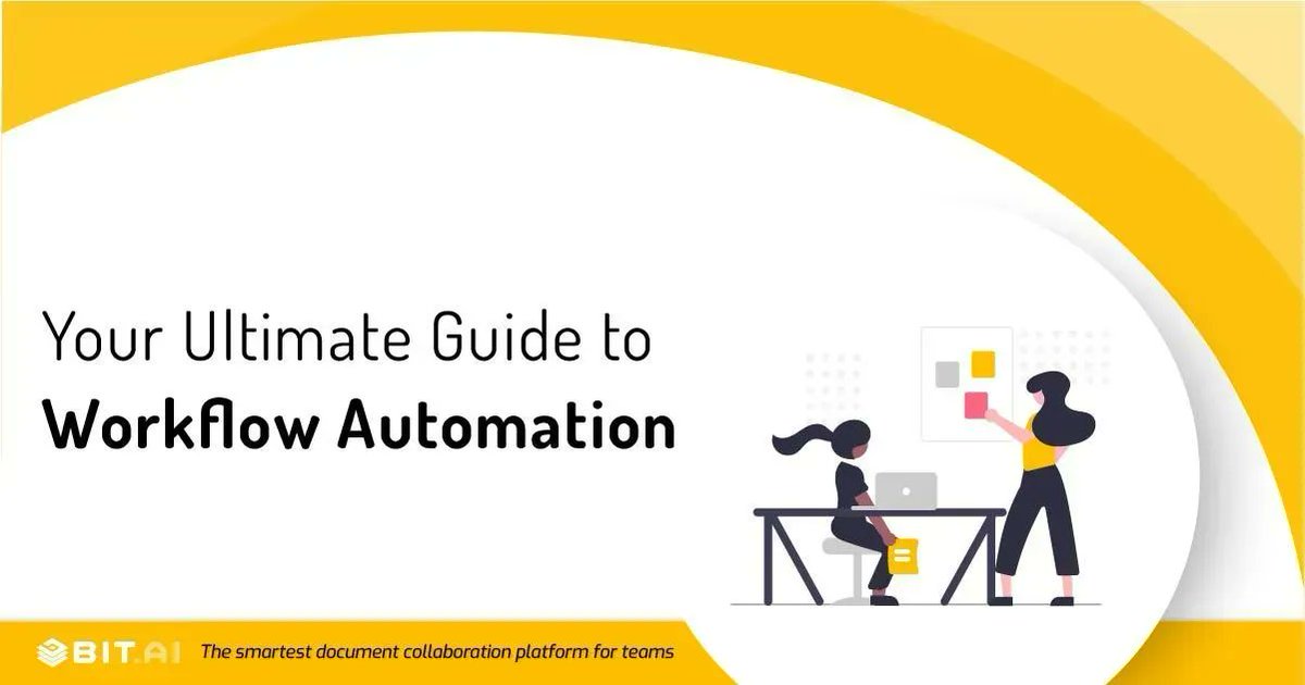 Bit_docs's tweet image. Tired of repetitive tasks? Maximize your efficiency and minimize errors with this Bit.ai's blog on workflow automation. ๐๐ป 
buff.ly/40ikC8T 
#Efficiency #Streamline #BitaiBlog