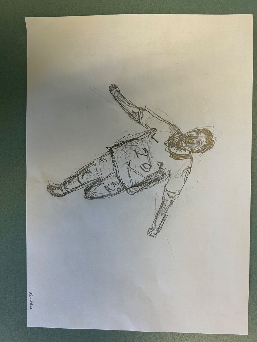constama10's tweet photo. @samkerr1 some kids in my yr5/6 drawing class think you have super powers! https://t.co/vUgiF71VyA