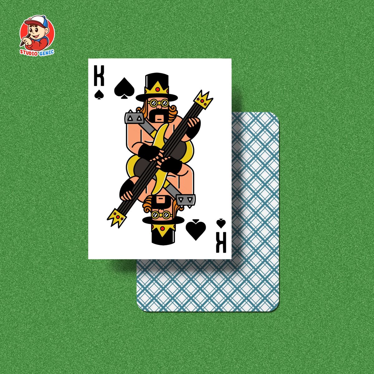 GenicStudio's tweet photo. Majesty of Poker with the King of Cards!! Contact me at👉https://t.co/AKB3Wy0hFt
#fiverr #pocker #pockercard #carddesign #pockerspades #cardsclub #cards #printingcard #tarotcard #designforsale #procreate #artist #opencommissions #freelancer #illustration #artwork #aesthetic https://t.co/opQIY3528e