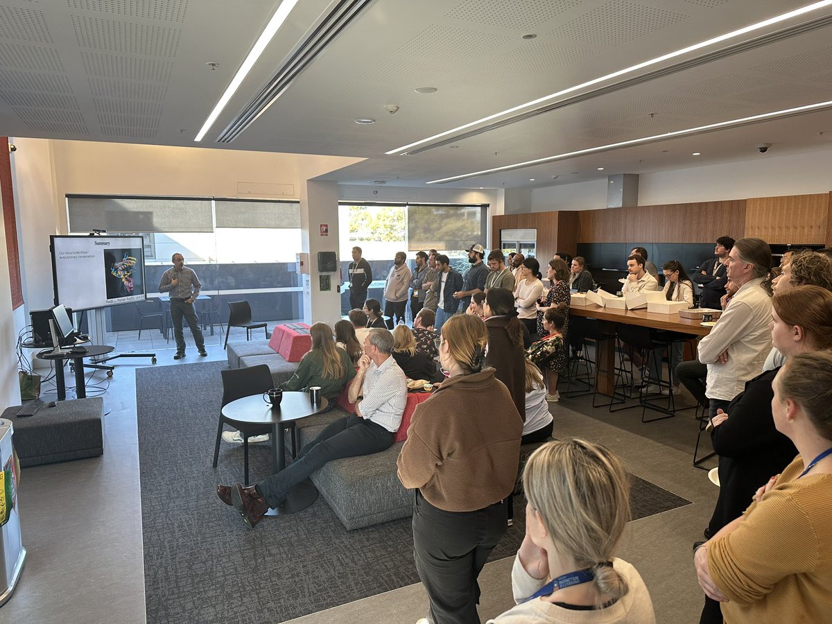 Molecular Horizons @ UOW (@molhorizons) on Twitter photo The Tolun group are hosting our monthly members afternoon tea this afternoon and taking us through all things Cryo-EM structures of protein and nucleoprotein complexes 🧬
<a href="/gokhan_tolun/">Gökhan Tolun</a> <a href="/uowresearch/">UOW Research</a> The Tolun group are hosting our monthly members afternoon tea this afternoon and taking us through all things Cryo-EM structures of protein and nucleoprotein complexes 🧬
<a href="/gokhan_tolun/">Gökhan Tolun</a> <a href="/uowresearch/">UOW Research</a>