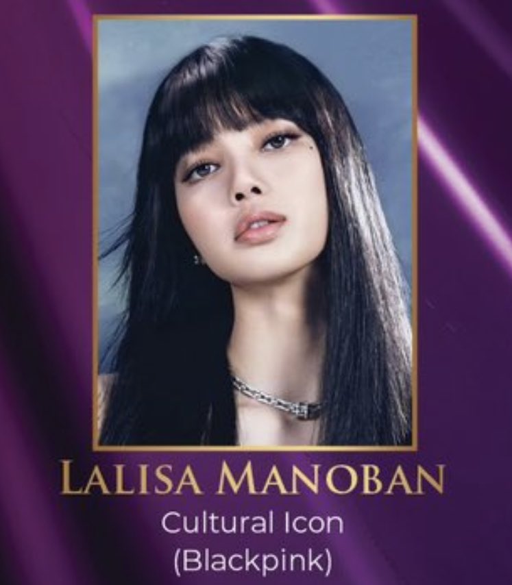 ภูมิใจที่ได้ติ่งศิลปินคนเก่งคนนี้ยิ่งใหญ่เกรียงไกรคุณลลิษา

CONGRATULATIONS LISA
#CulturalIcon 
#AsianHallOfFame
#LISA #LALISA