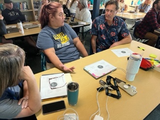 Our #lasdk8 teachers are life-long learners! 📚
We are so grateful to all the teachers who returned early this week to further their own learning! The focus was on integrating social-emotional, cognitive, and academic learning in our classrooms. 
We love LASD teachers! 💙💚