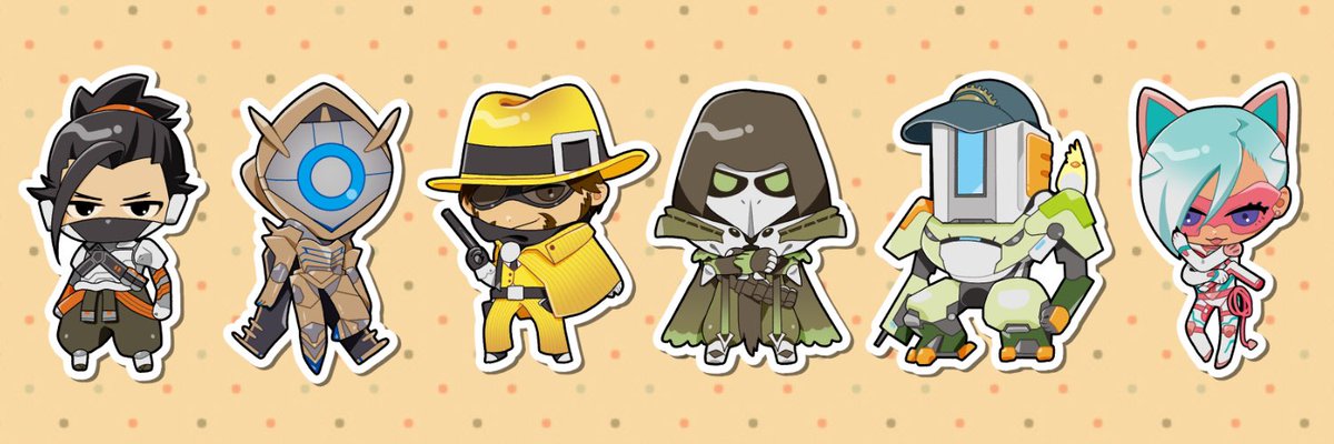 AzmYstr's tweet image. OW依頼絵