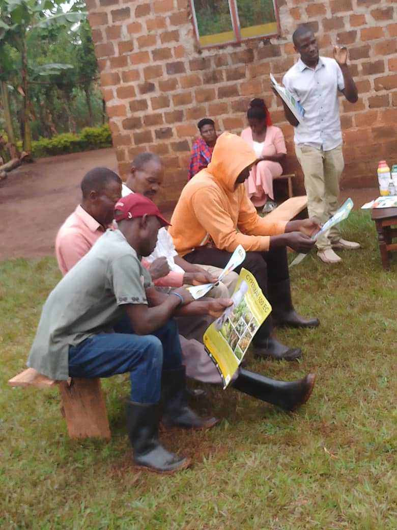 #farmers training is our thing. Bridging the knowledge gaps