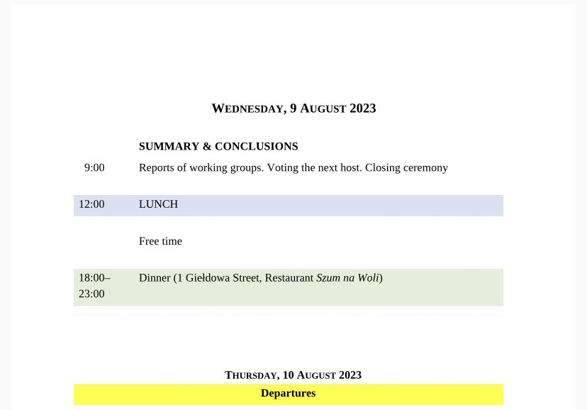 WorldCestodes's tweet photo. X International Workshop on #Cestode #Systematics &amp; #Phylogeny 4-10 Aug 2023 #Poland
#IWCSP2023
Today 9th: Program
Working groups,
&amp; next host?
#Cestodes #Tapeworms #Helminths #Parasites #Cestodologists #Parasitology https://t.co/NUz411AxLw