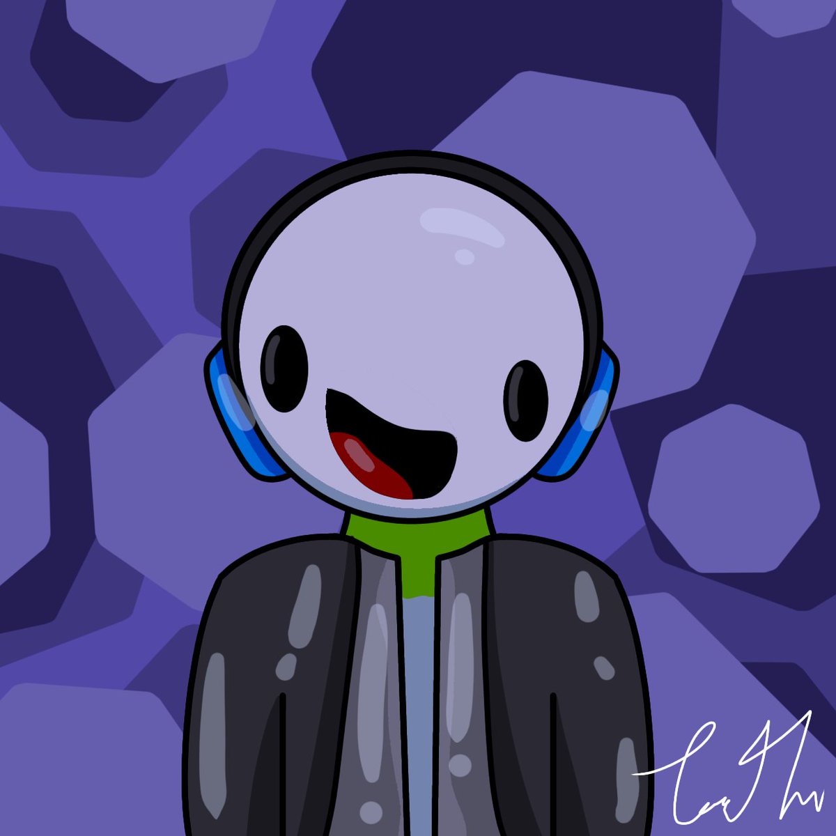 LuisgamingTm's tweet photo. Bueno, un regalo que hice para mi amigo @YoYCosasdetodo 
Espero te guste amigo 👌❤️
PD: ando experimentando con luces y sombras por eso ese tono de morado https://t.co/oGK6sqFtq2