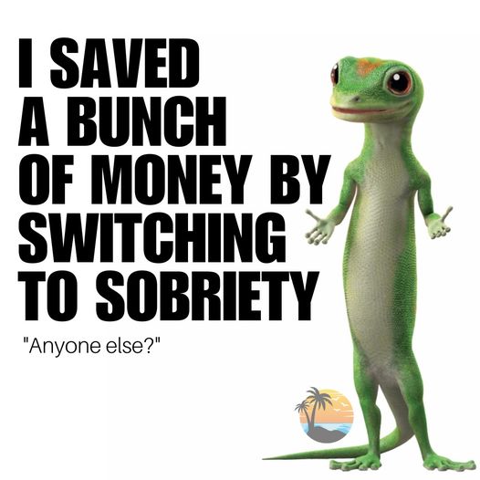 PBRecovery's tweet photo. Drop a 💸 if you're saving #money in #sobriety!

#sober #recovery #recoveryposse https://t.co/ecSk4W2gFf