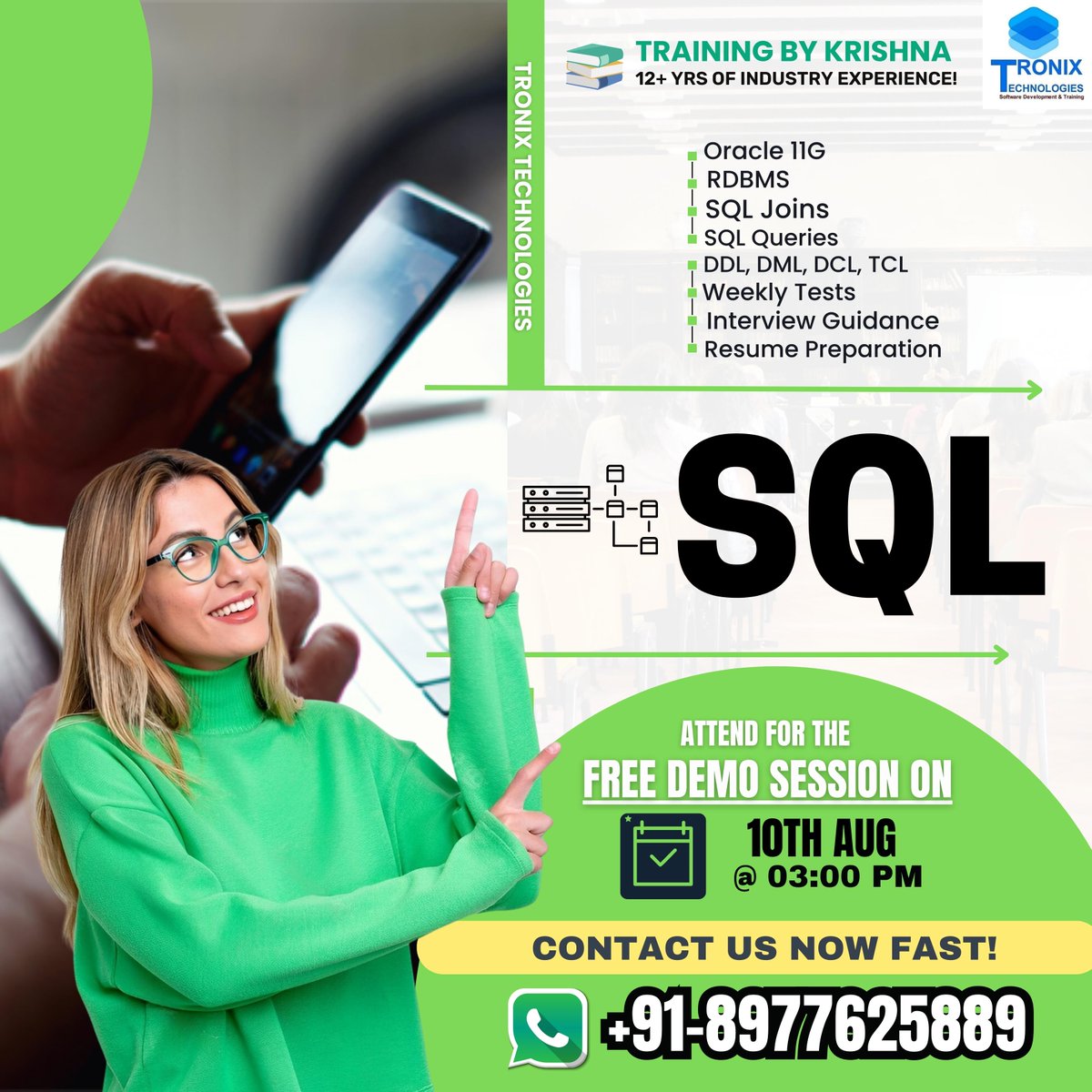 technologi14023's tweet image. Welcome to the Future of Testing and Data Mastery!
#TestingTools #SQLMastery #QualityAssurance #BugDetection #TestAutomation #softwaretesting #PerformanceOptimization #DataManipulation #DataAnalysis #SkillEnhancement #FutureOfTesting #DataProficiency #sql #sqlserver #mysql