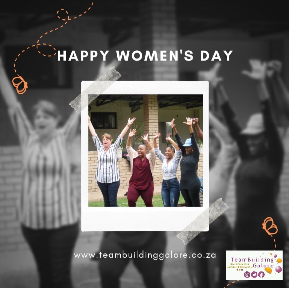 TeambuildingG's tweet image. Happy Women's Day! 🙏🫶 #TeambuildinGalore #teambuilding #ConferenceEvents #CorporateEvents #teambuilds ##happywomensmonth #happywomensday💐  #Groups #bettertogether❤️