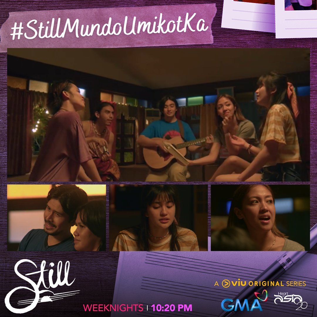 OfficialGMAHOA's tweet photo. Can the campers still create something good out of their situation? 

#Still | 10:20 PM 
#StillMundoUmikotKa 

Stream anytime, anywhere on https://t.co/TWpdA7S5Kw https://t.co/gj6yFRHlYO