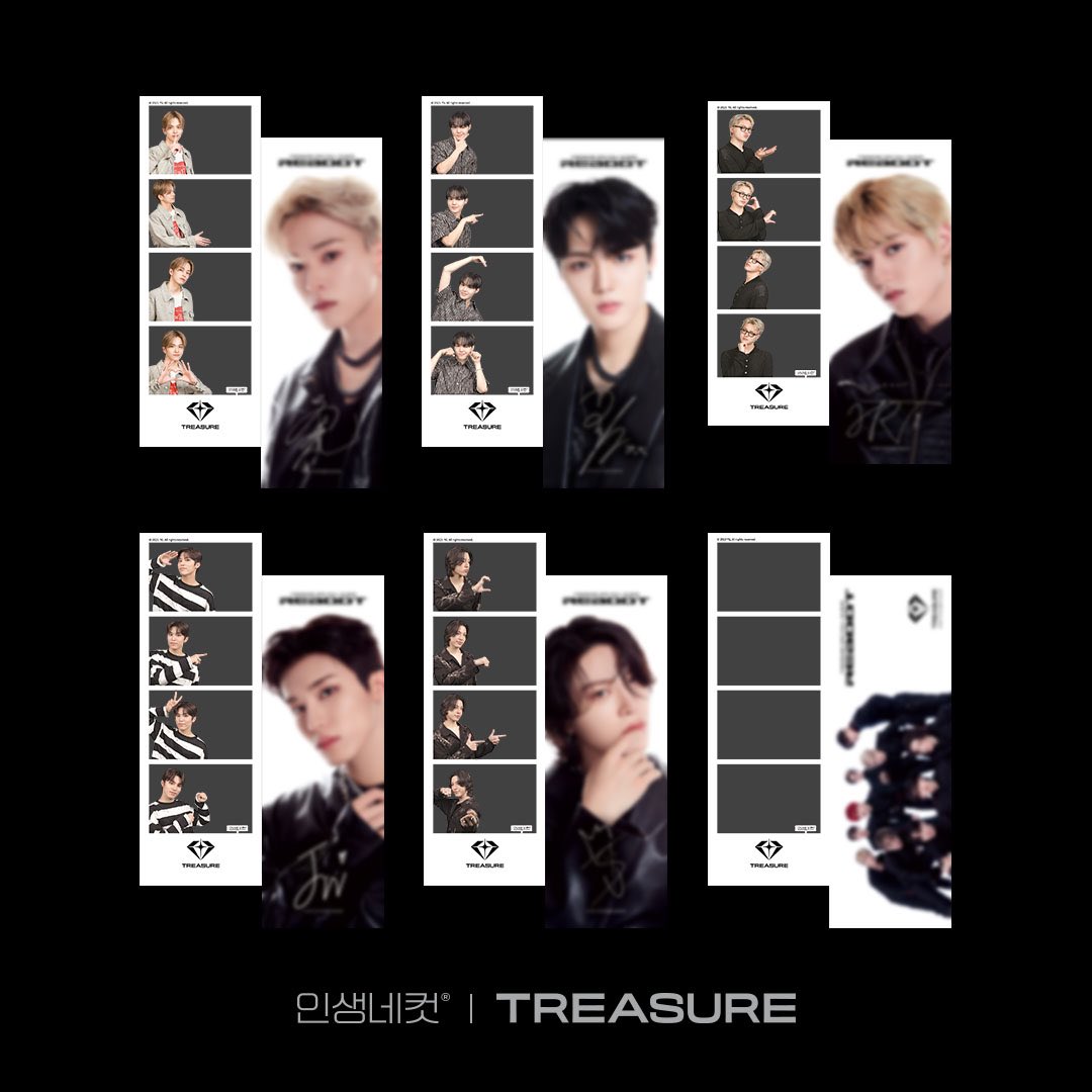 TREASURE ‘REBOOT,’ With LIFE4CUTS’ are available in the LIFE4CUTS app and stores in 13 countries from August 9th including the Republic of Korea, Hong Kong, Singapore, Thailand, Phillippines, Vietnam, Taiwan, China, the UK, USA, Canada, New Zealand, and Japan. #트레저