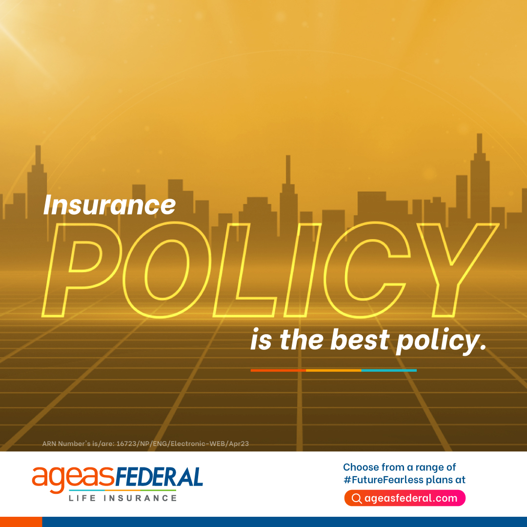 AgeasFederal's tweet photo. When it comes to securing your future, an Insurance Policy is a better policy than honesty, isn't it? Stay prepared with #FutureFearless Life Insurance plans from Ageas Federal Life Insurance.
To know more, visit https://t.co/R9nUyPh063
#AgeasFederalLifeInsurance #AgeasFederal https://t.co/qq3vpgToKO