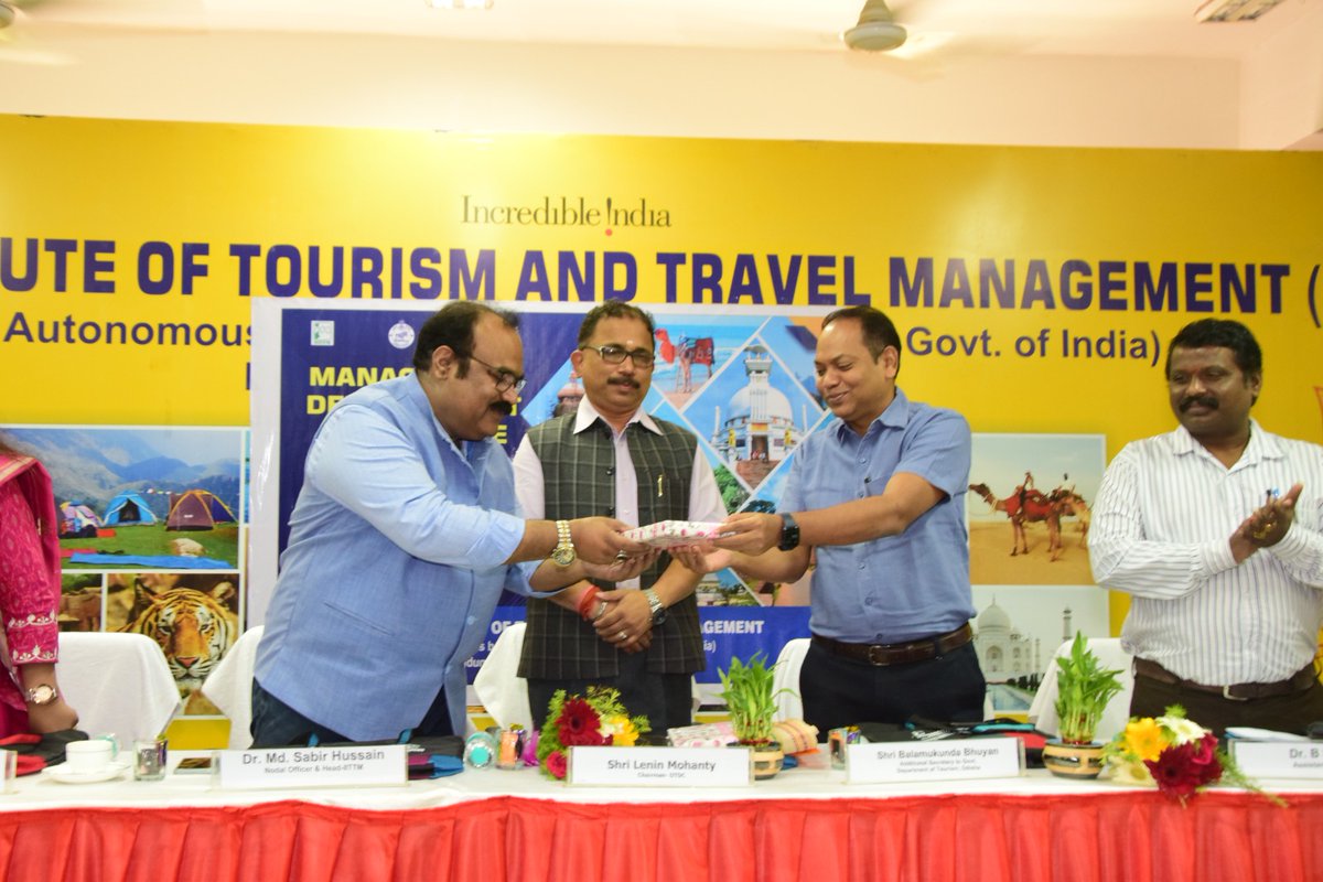 IittmB's tweet photo. A specially curated ‘Management Development Programme on Hospitality and Marketing Skills’ for Managers and Assistant Managers of OTDC was organised by OTDC in association with IITTM Bhubaneswar. https://t.co/usATuWA9o0