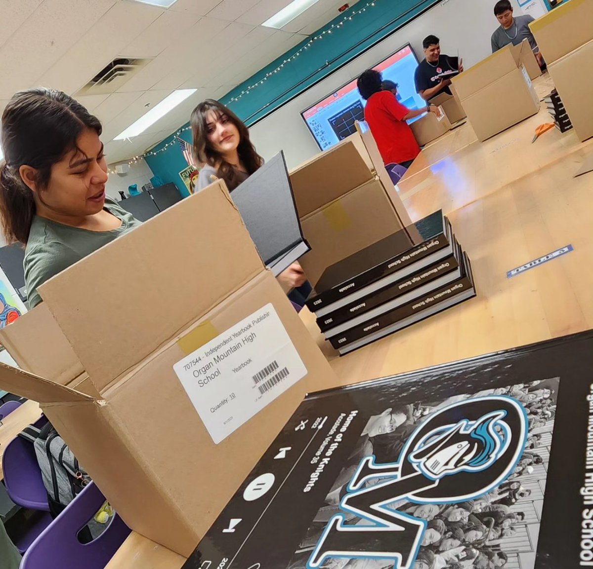 yearbook_omhs's tweet photo. Quality checks are in progress! Pick-up dates &amp; times will be announced in the next day or two... https://t.co/ZBpfUeZelo