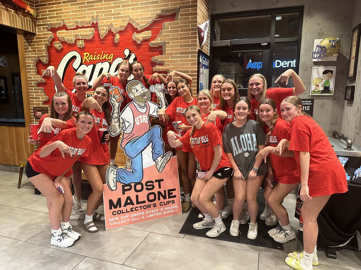 Despite a close three set, hard fought loss at Tivy, this group enjoys competing and having fun no matter where we go! Thanks to all who came out these past two nights to support!
Friday/Saturday tournament in San Antonio! Thank you <a href="/raisingcanes/">Raising Cane's</a>
Uber Alles!