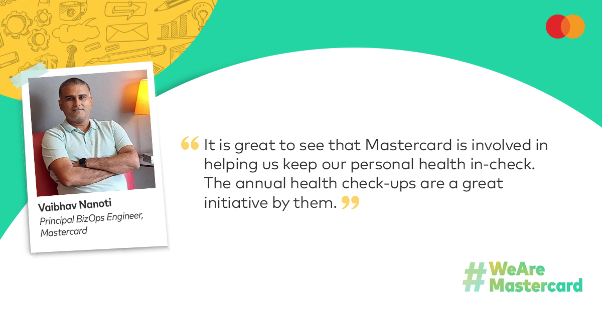 mastercardindia's tweet photo. “At Mastercard, development from a professional and personal standpoint is at its peak,” says #MastercardEmployee Vaibhav, fondly sharing his appreciation for what he calls our work-life-health mantra.
#WeAreMastercard https://t.co/3df0umCgIN
