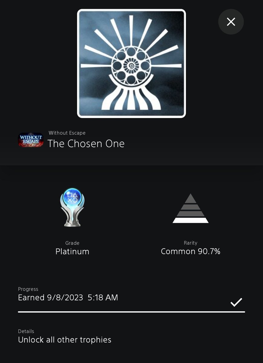 LeviathanPulse's tweet photo. Alphaset by POWGI
Alpha Dog - Platinum (286)
Without Escape
The Chosen One - Platinum (287)
#PlayStationTrophy #PSVitaShare #TrophyShare #WithoutEscape #AlphasetbyPOWGI https://t.co/wS3oyLD02z