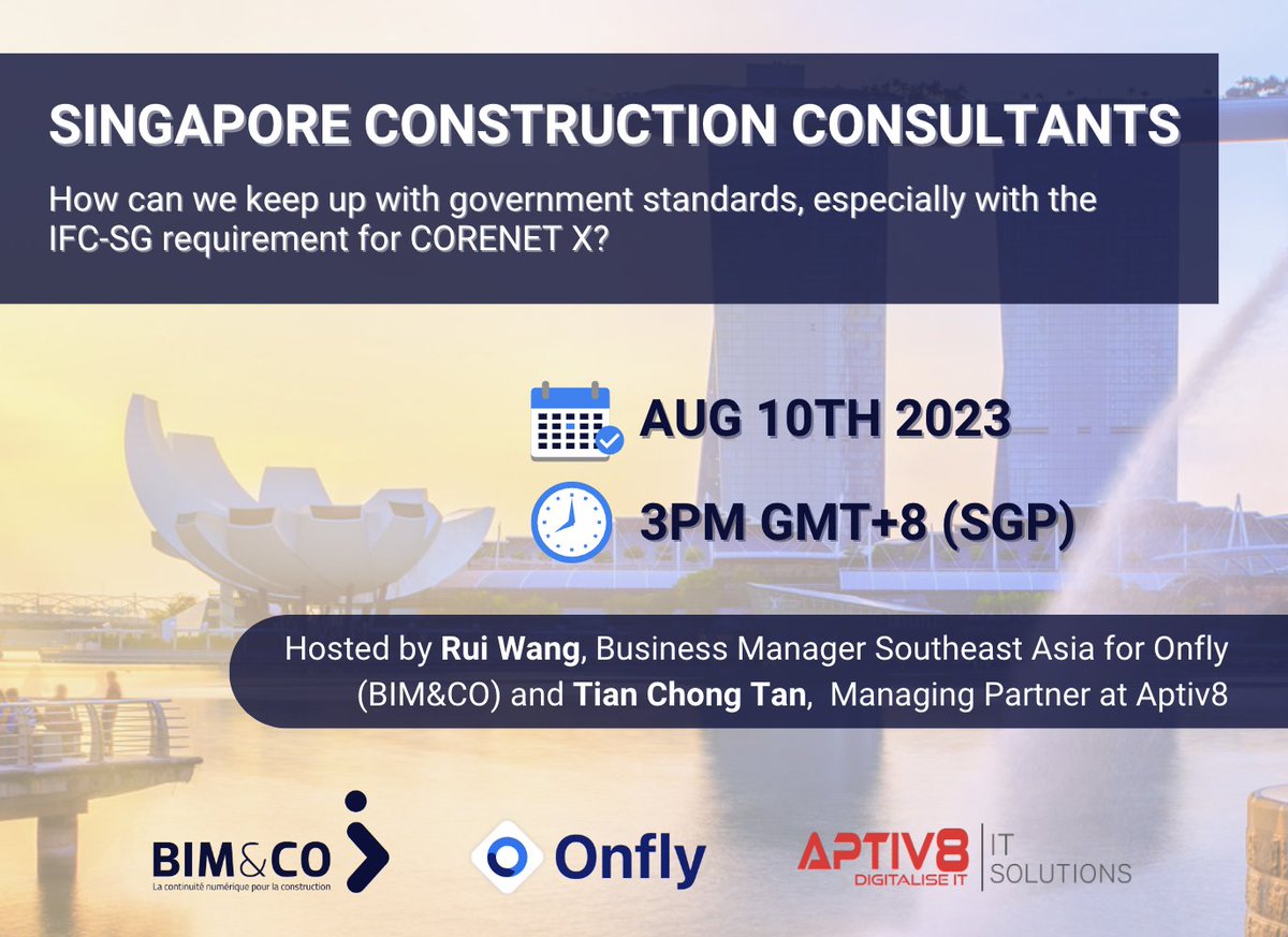 Interested in keeping up to date with the evolving construction norms and standards worldwide? 🌏

If so, you're invited to an exclusive and free webinar scheduled for tomorrow, August 10th !

Register now 👉  
bit.ly/45lR255