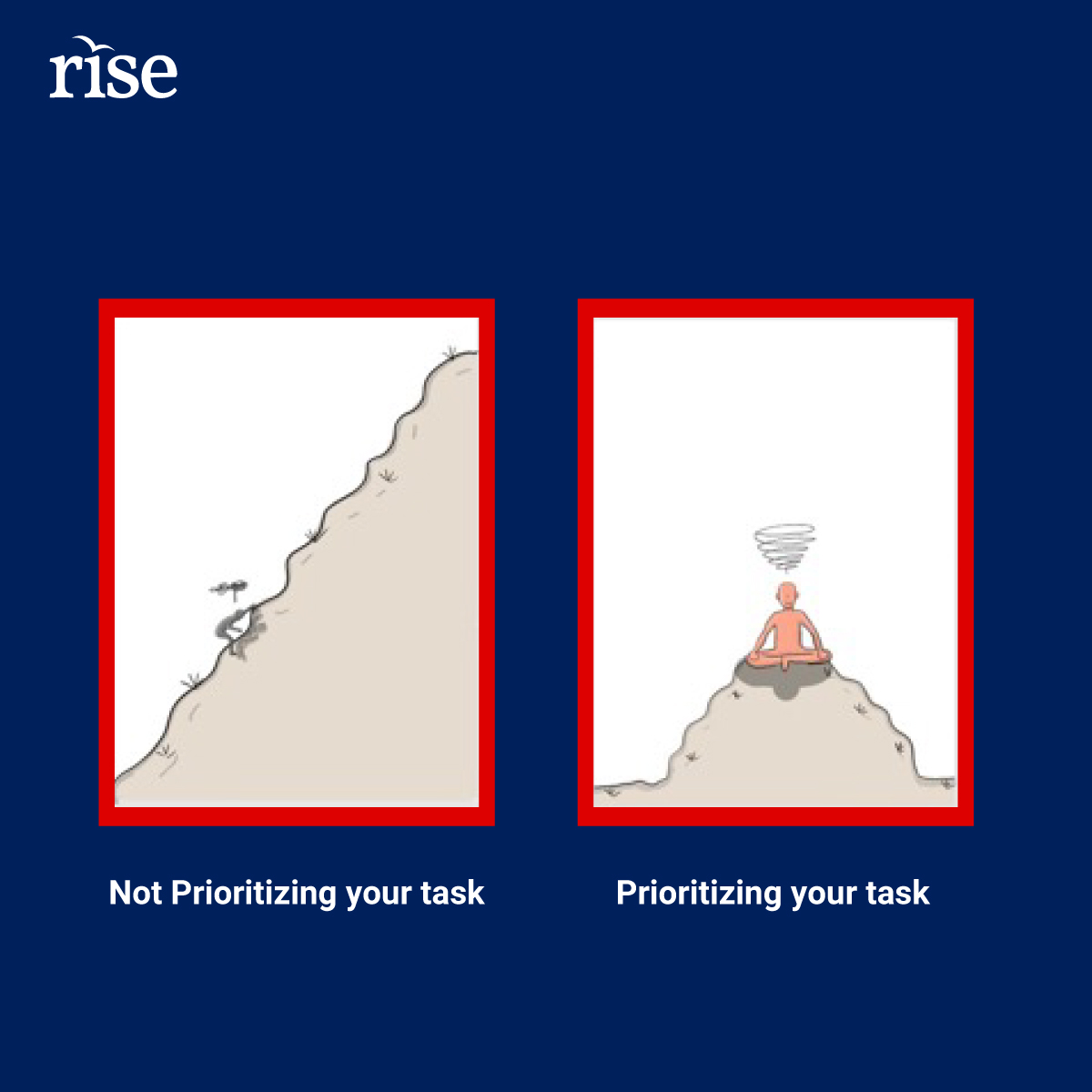 LearnAtRISE's tweet image. Prioritize your TASK to prioritize your WORK.
#TaskPrioritization #WorkPrioritization #TaskManagement #ProductivityBoost #TimeManagement #WorkLifeBalance