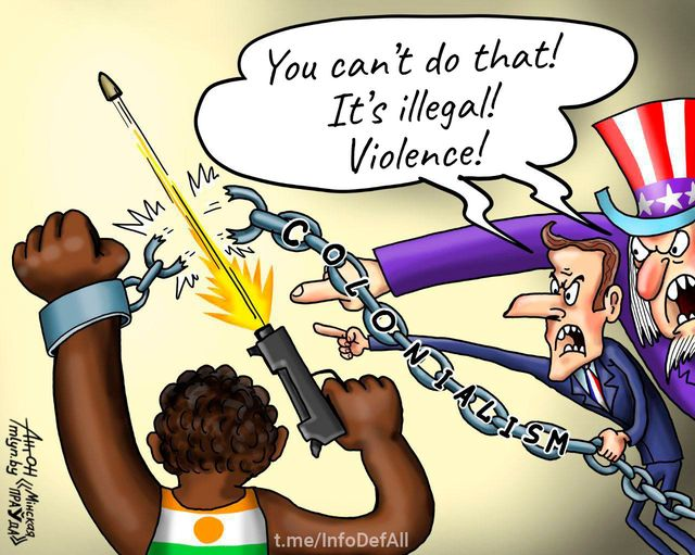 Declaring war on a country for seeking independence is normal- under "Rules Based Order"