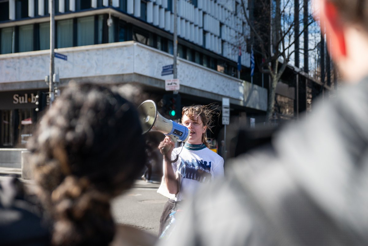 vic_socialists's tweet photo. Great to see students out protesting for 'welfare not warfare' as part of a national day of action today! Numbers may be small now, but as with the anti-Vietnam war movement in the 60s and 70s, it always starts with a minority prepared to stand-up and start the fight! https://t.co/REMA8Kdyeu