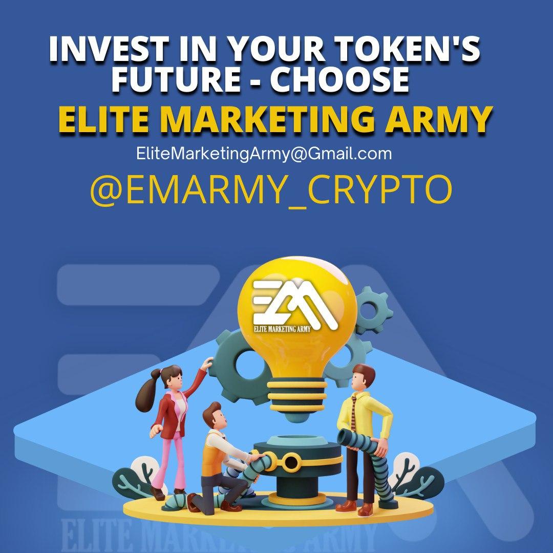 MOHAMADArmy1's tweet photo. @etherspot Where strategy meets innovation – #EliteMarketingArmy's signature approach to crypto marketing.

@EMARMY_CRYPTO

Mail: ELITEMARKETINGARMY@GMAIL.COM

#Web3 #BSCGem https://t.co/PWf75ofDi8