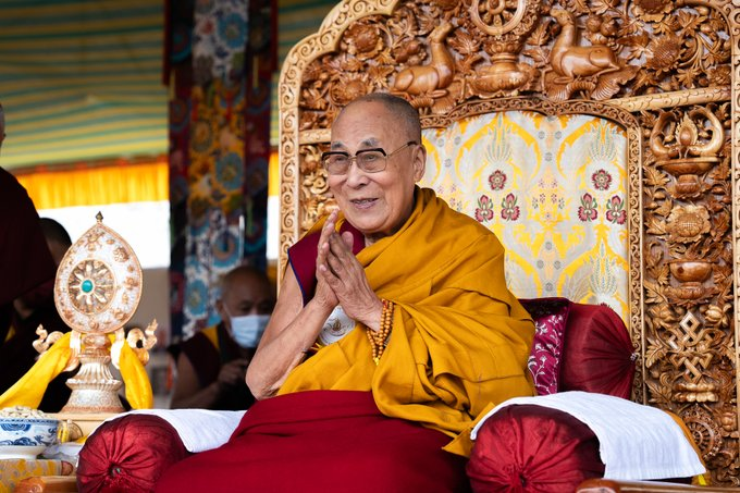 TibetCollective's tweet photo. Here are some of the most memorable words spoken by His Holiness the 14th #DalaiLama at Lamdon Model Senior Secondary School to begin the Golden Jubilee festivities and the Great Summer Debate in Leh, Ladakh, India on August 7, 2023. A 🧵.

Source: The Tibet Post https://t.co/Aj6qtumoHw