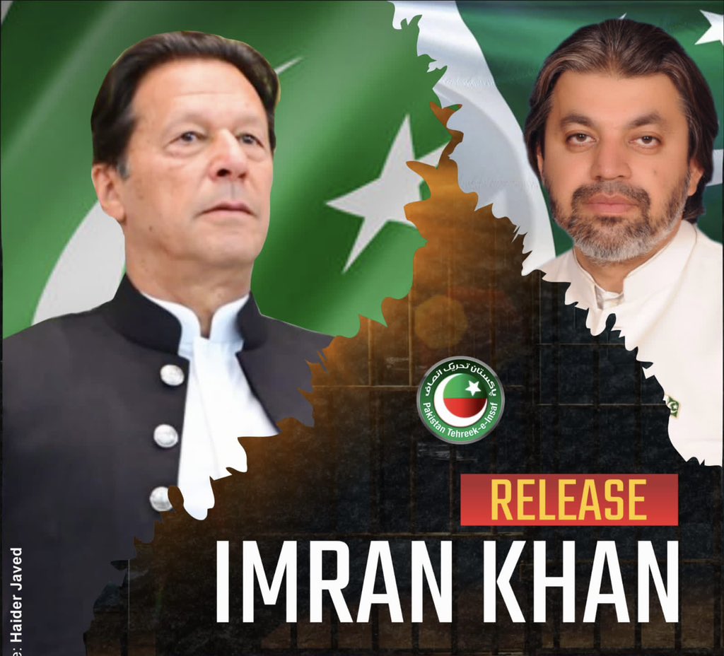 Ali_MuhammadPTI's tweet photo. RELEASE @ImranKhanPTI https://t.co/GteEPo0IA1
