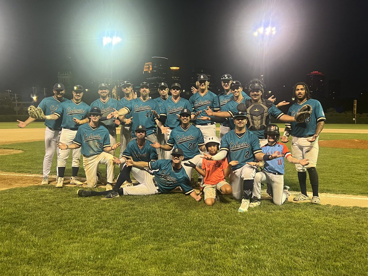 Minneapolis Cobras (@cobras_baseball) on Twitter photo ๐ โพ๏ธ get in done tonight in game 2 with a 10-0 (7inn) win over <a href="/MudcatsMpls/">Minneapolis MudCats</a> and advance to the <a href="/MBAState2023/">MBA State 2023</a> tournament. Bats were hot, defense made plays, bat boys were ๐ in, and <a href="/MWaletzki/">Mitchell</a> was electric on the bump! #behold ๐ซฒ๐ฝ๐ซฑ๐ฝ ๐ โพ๏ธ get in done tonight in game 2 with a 10-0 (7inn) win over <a href="/MudcatsMpls/">Minneapolis MudCats</a> and advance to the <a href="/MBAState2023/">MBA State 2023</a> tournament. Bats were hot, defense made plays, bat boys were ๐ in, and <a href="/MWaletzki/">Mitchell</a> was electric on the bump! #behold ๐ซฒ๐ฝ๐ซฑ๐ฝ