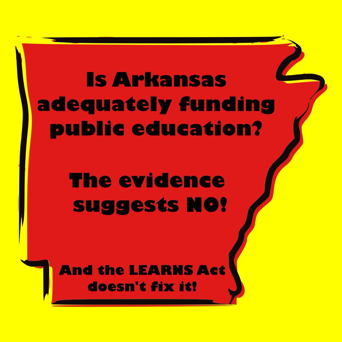 One of my biggest problems with the LEARNS Act is its total disregard for the 2022 Adequacy Report, which is required by state law to be conducted every two years.

What is this report? What recommendations did it offer to IMPROVE education in AR but was then ignored?

A 🧵... 1/