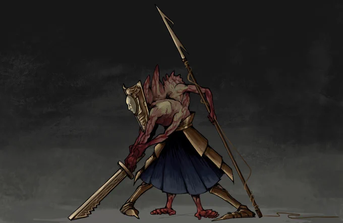 Conjoined Triplet Knight, Rettvenkolex