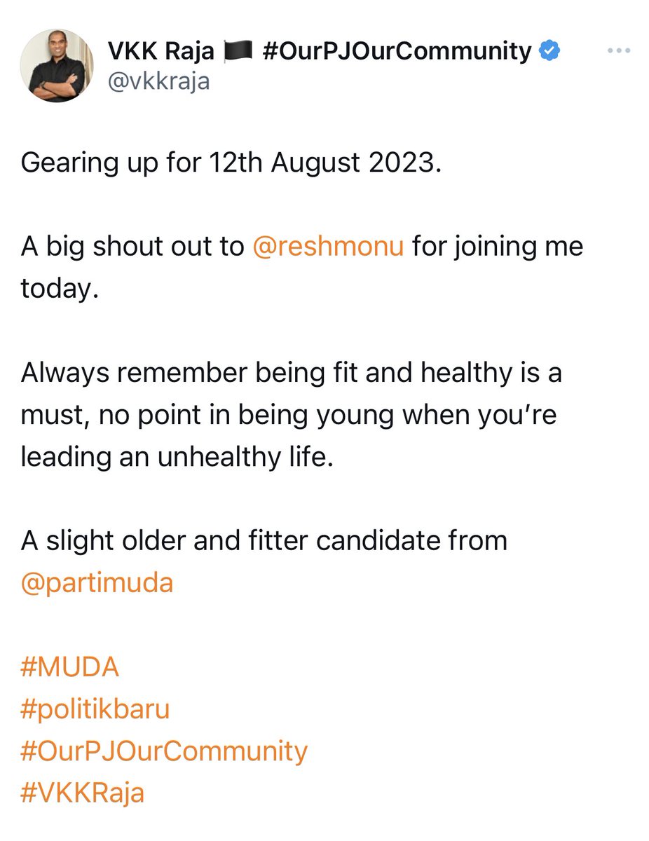 syahredzan's tweet photo. Context ya.
“A slightly older and fitter candidate from #partimuda” https://t.co/rWTh0LUrQK