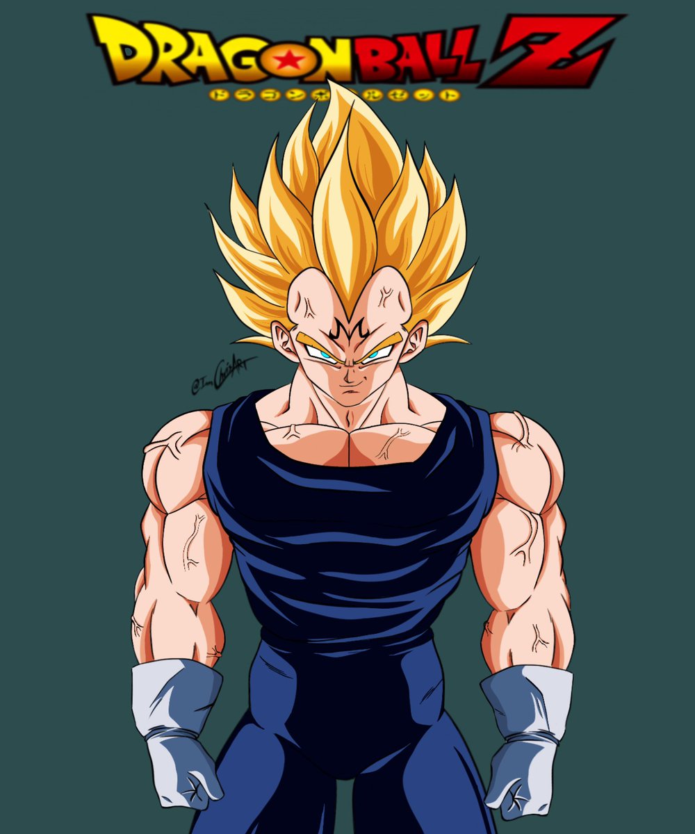 IamChrisArt's tweet photo. Majin Vegeta! https://t.co/zPUwOKrQlm