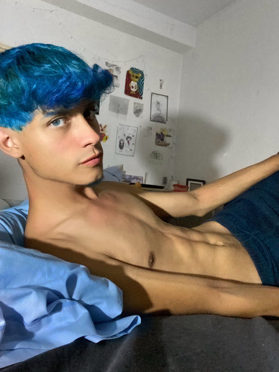 Me quedaba bien el azul 🥹🙌🏽